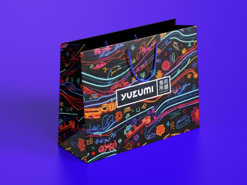 Подарочный пакет YUZUMI «Неон»