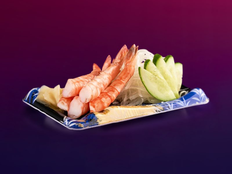 Сашими из креветок