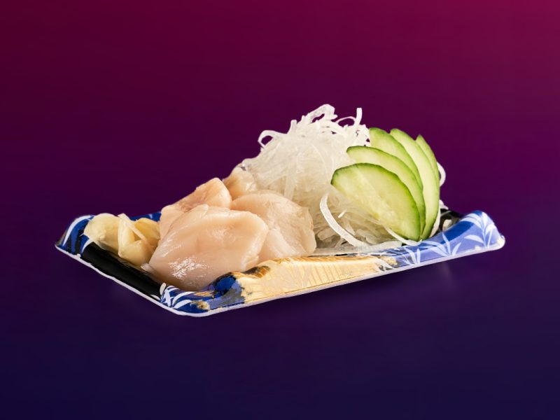 Сашими из гребешка